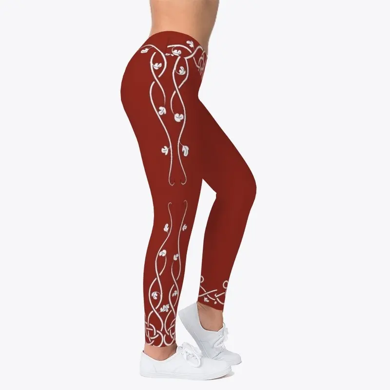 Tribal Vines Leggings Version 2